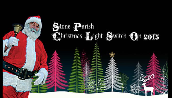 stone parish council Christmas Light switch on