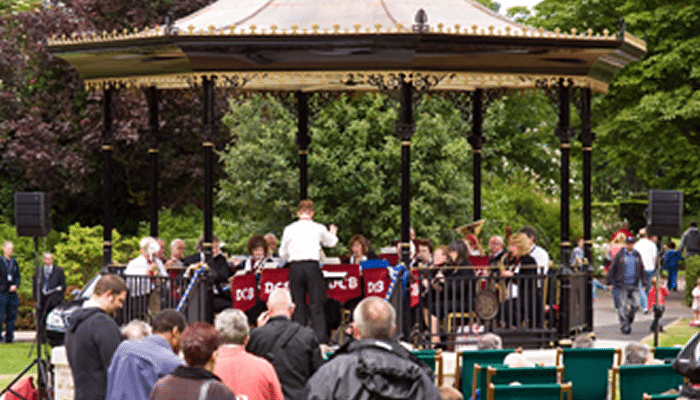 Dartford’s summer season of free concerts at the Bandstand in Central Park starts this Sunday, 1st May.
