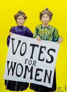 Votes for Women Painting