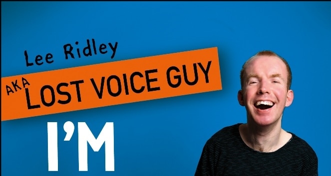 Come and meet Lee Ridley AKA ‘Lost Voice Guy’ at his book signing event in WHSmith, Bluewater