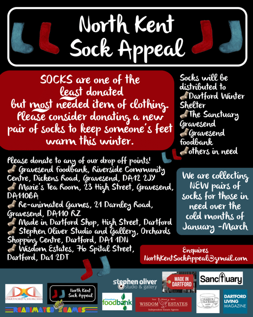 sock appeal HEADER | Dartford Living