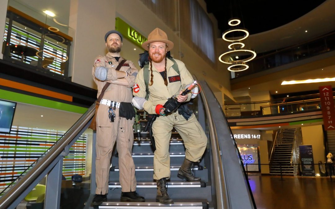 Fans watch new Showcase Cinema Release, Ghostbusters: Afterlife, alongside TV star Keith Lemon