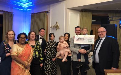 Family raises £11k for innovative scalp cooling technology for cancer patients at Darent Valley Hospital