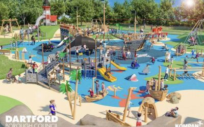 Dartford’s new Buccaneer Bay to be one of Britain’s biggest and best public play spaces 
