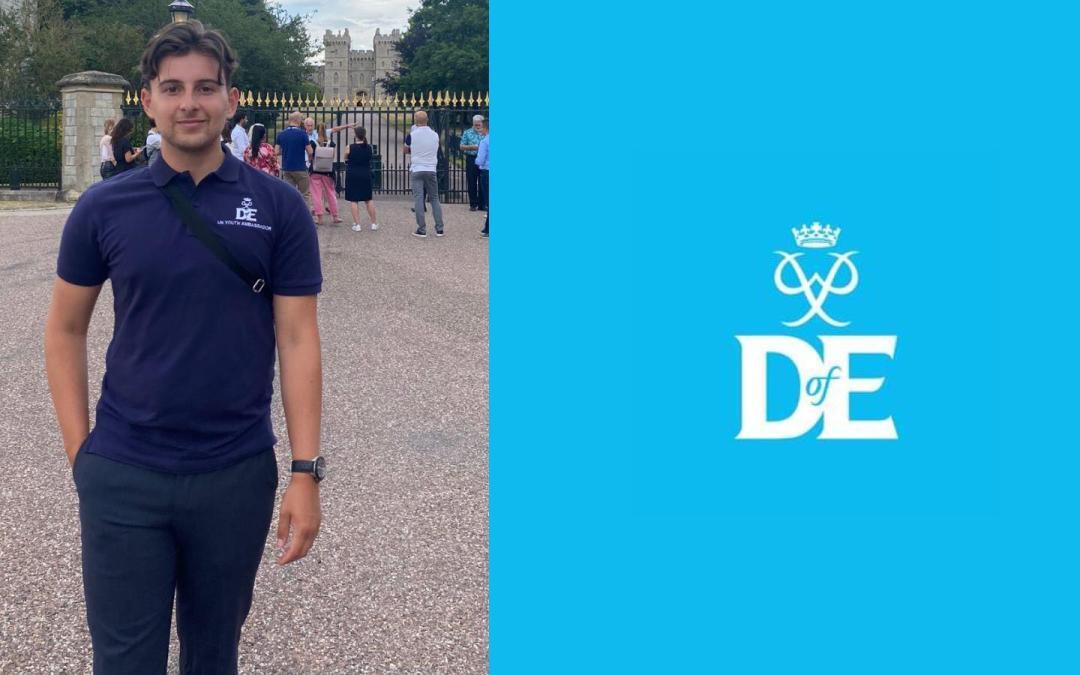 Dartford young person to make youth voices heard as he is named a Duke of Edinburgh’s Award UK Youth Ambassador 