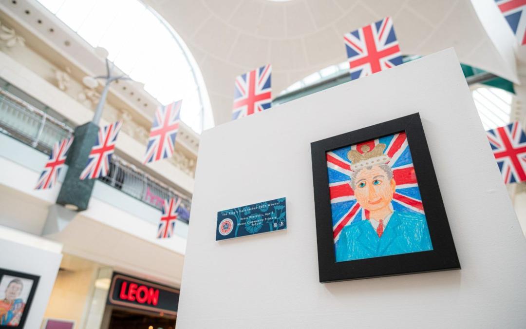 King Charles III-themed exhibition launched at Bluewater by Dartford MP Gareth Johnson 
