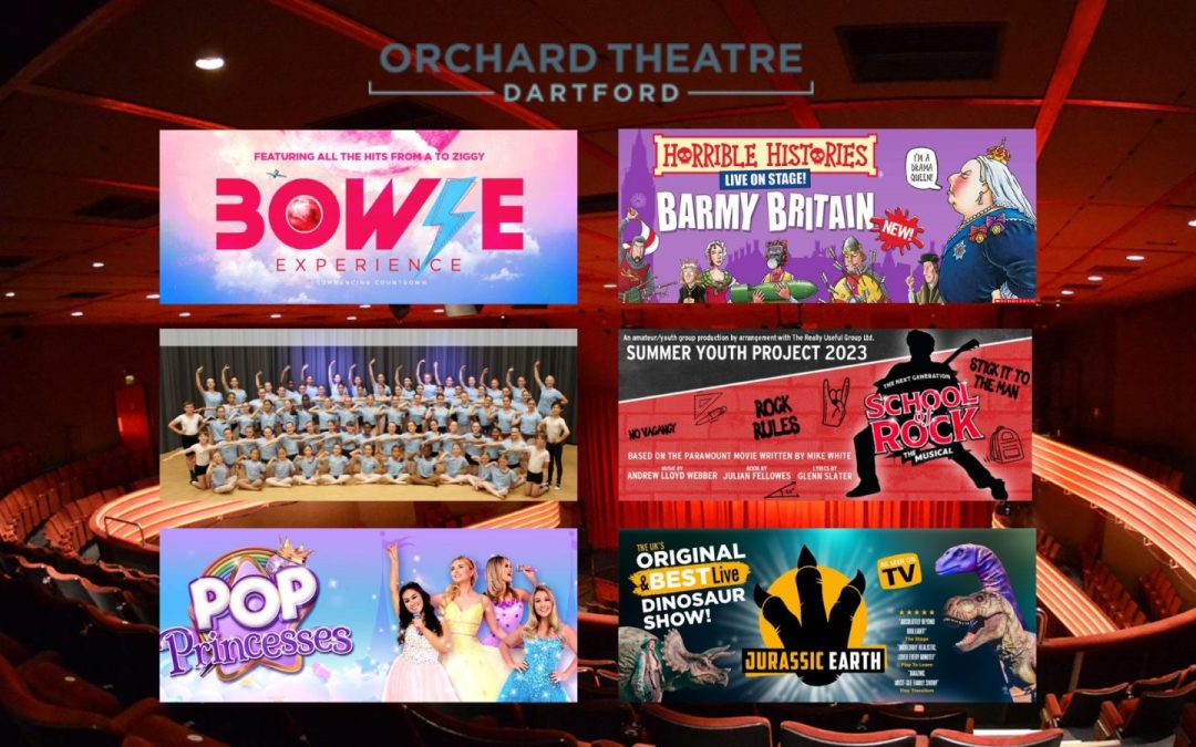 SCHOOL’S OUT- What’s On For Families at The Orchard Theatre this Summer!