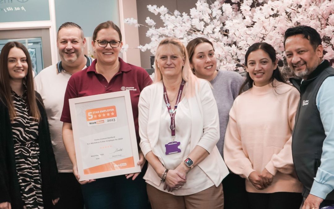 Local care company is crowned ‘5 star employer’
