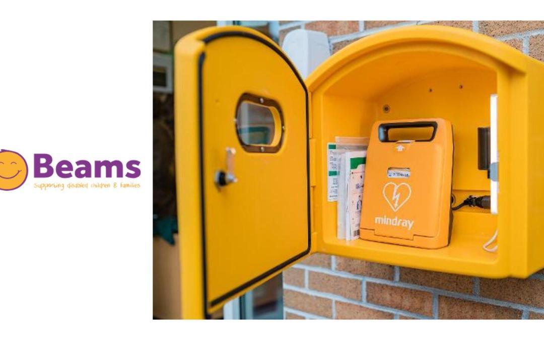 A life- saving defibrillator for Hextable