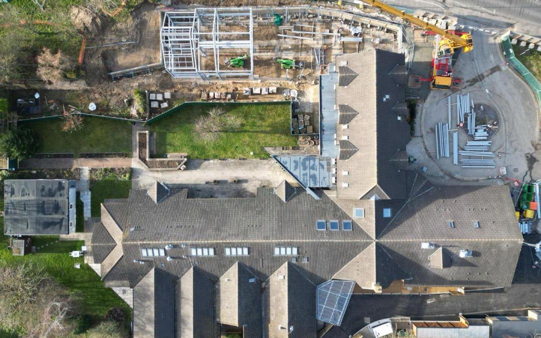 ellenor unveils progress on new wellbeing centreconstruction