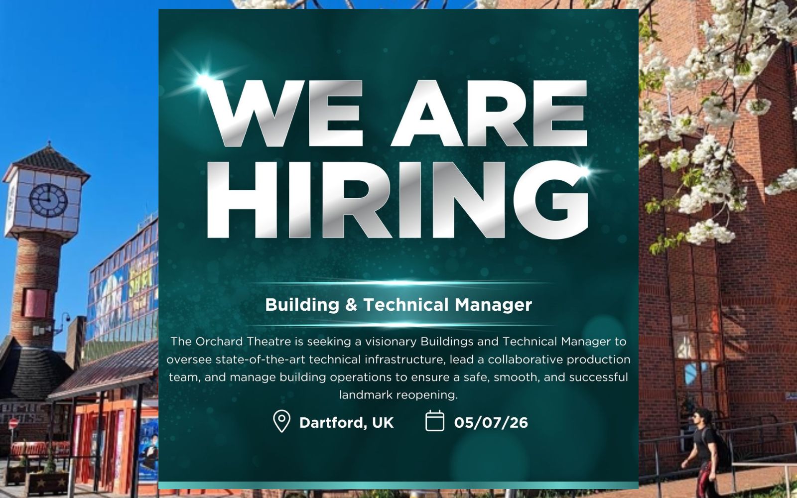 Orchard Theatre hiring Orchard Theatre hiring