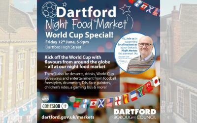 Dartford’s Night Food Market returns with a World Cup twist